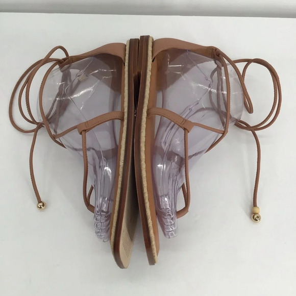 Antonio Melani The Nat Note Alhambra Leather Boho Ankle Wrap Sandal NWOT Size 8 - Picture 8 of 10